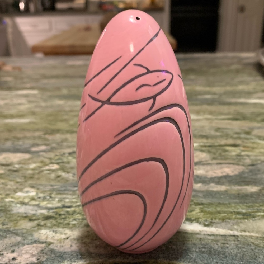 Roselane Pottery “Aqua Marine” Pepper Shaker